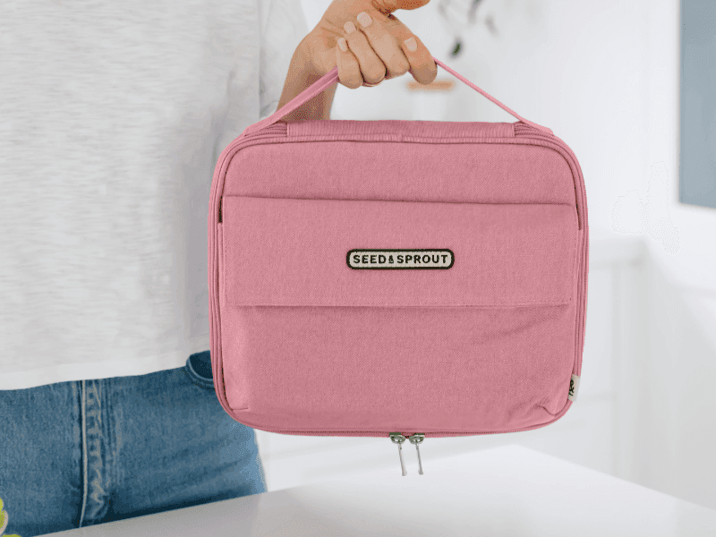 Insulated CrunchCase Lunch Bag Rose 4L