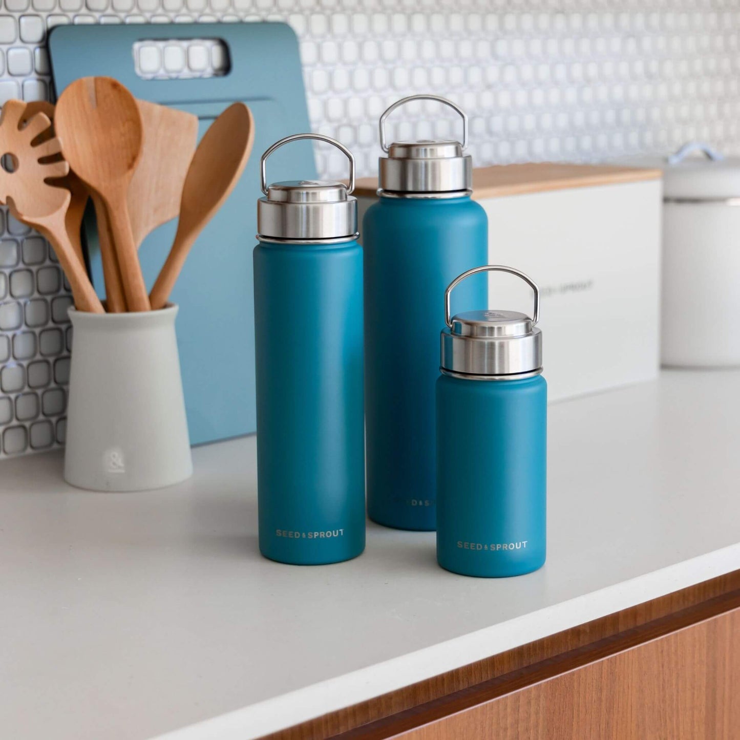 Seed and Sprout Insulated Drink Bottle | 350ml