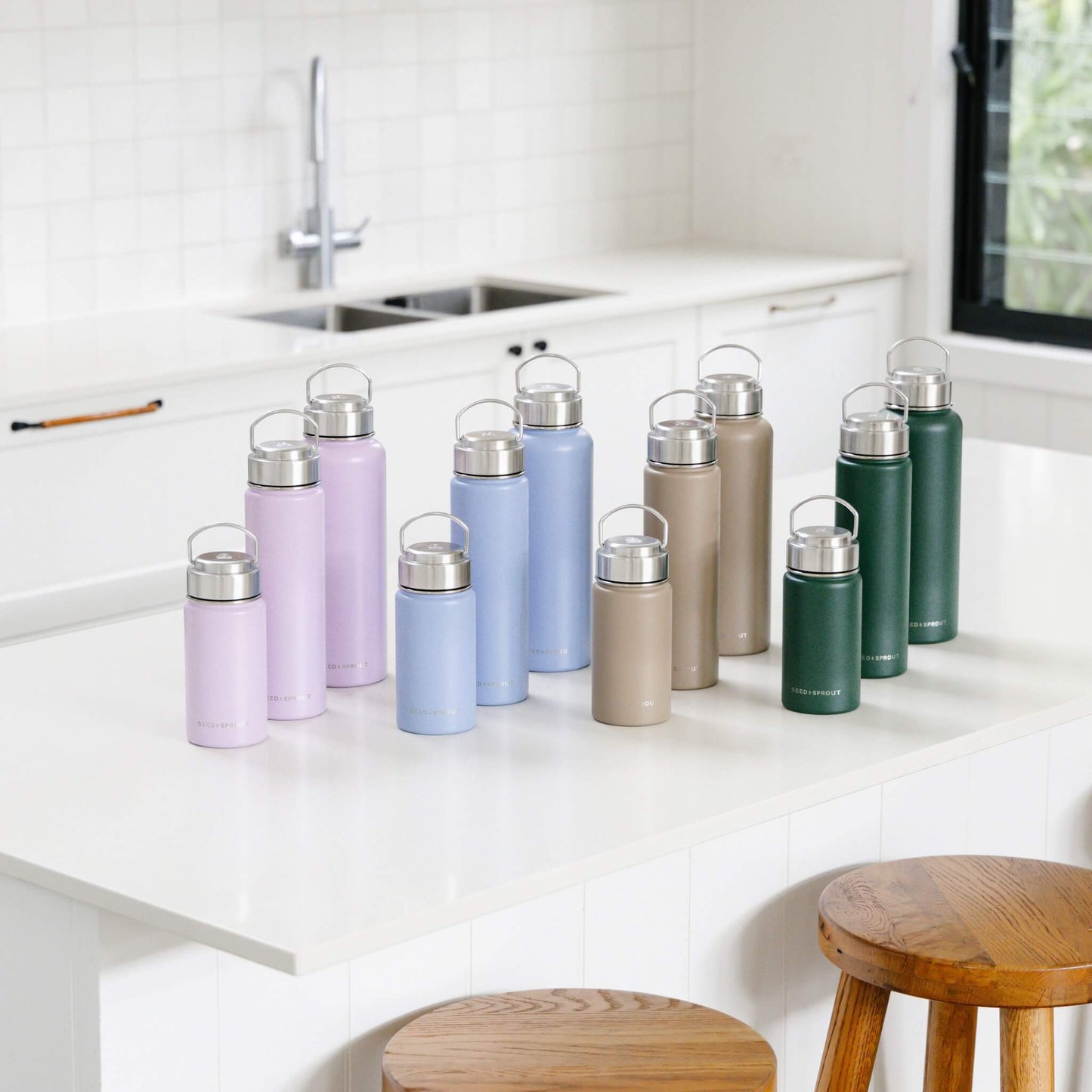 Seed and Sprout Insulated Drink Bottle | 650ml