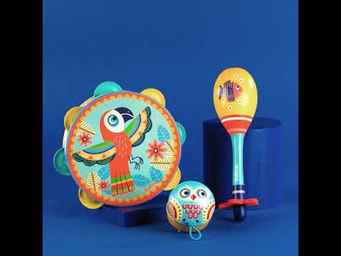 Djeco DJ6016 - Animambo Set Of 3 Instruments