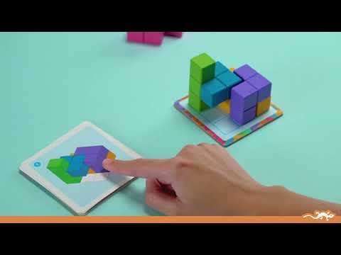 DJ8477 Cubissimo Sologic Game with 60 challenges