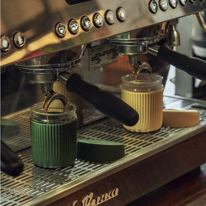 Seed and Sprout Reusable Glass Coffee Cup | 8oz