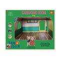 Cardboard room shop playset.