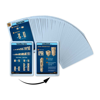 SumBlox Minis Starter Set 38 Blocks & 36 Activity Cards