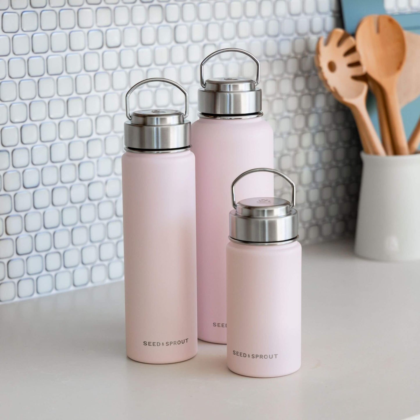 Seed and Sprout Insulated Drink Bottle | 350ml