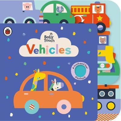 Interactive Touch-and-Feel Vehicle Book for Babies and Toddlers