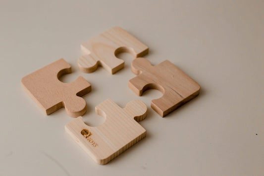 Two-Piece Jigsaw Puzzle for Toddlers