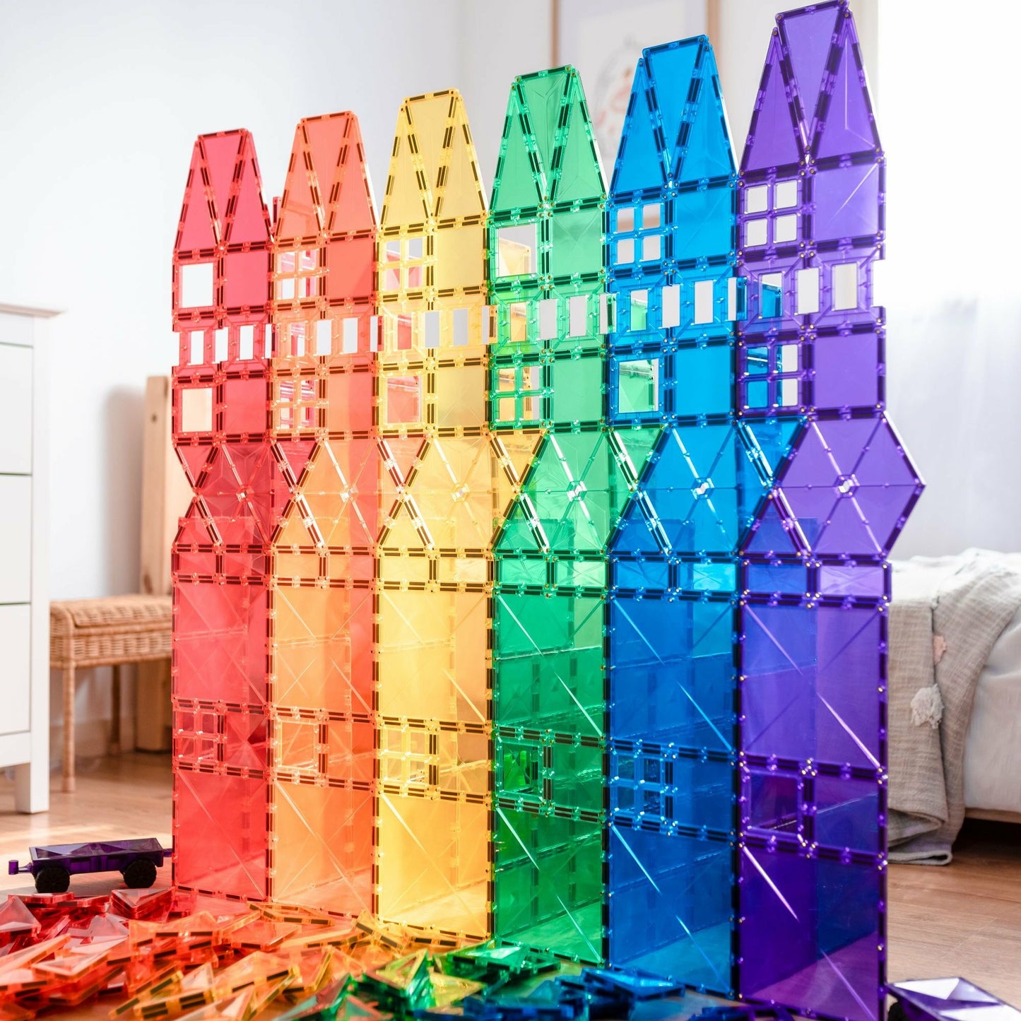 Connetix Rainbow Creativity Mega Set with 212 Pieces