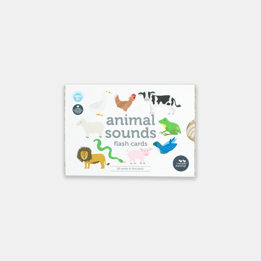 Interactive Animal Noises Learning Flash Cards