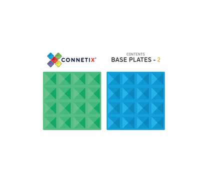Connetix Creative Building Tiles - Dual Base Plate Expansion Pack