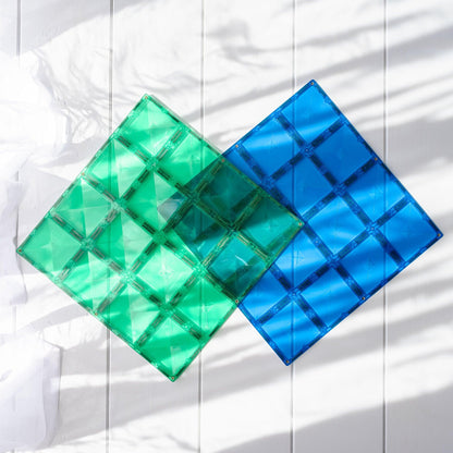 Connetix Creative Building Tiles - Dual Base Plate Expansion Pack
