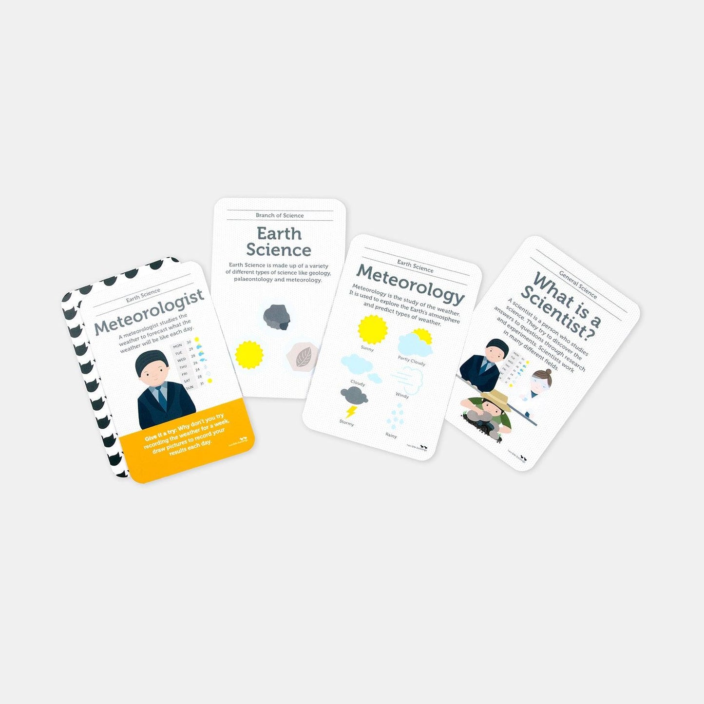 Interactive Science Learning Flash Cards for Kids