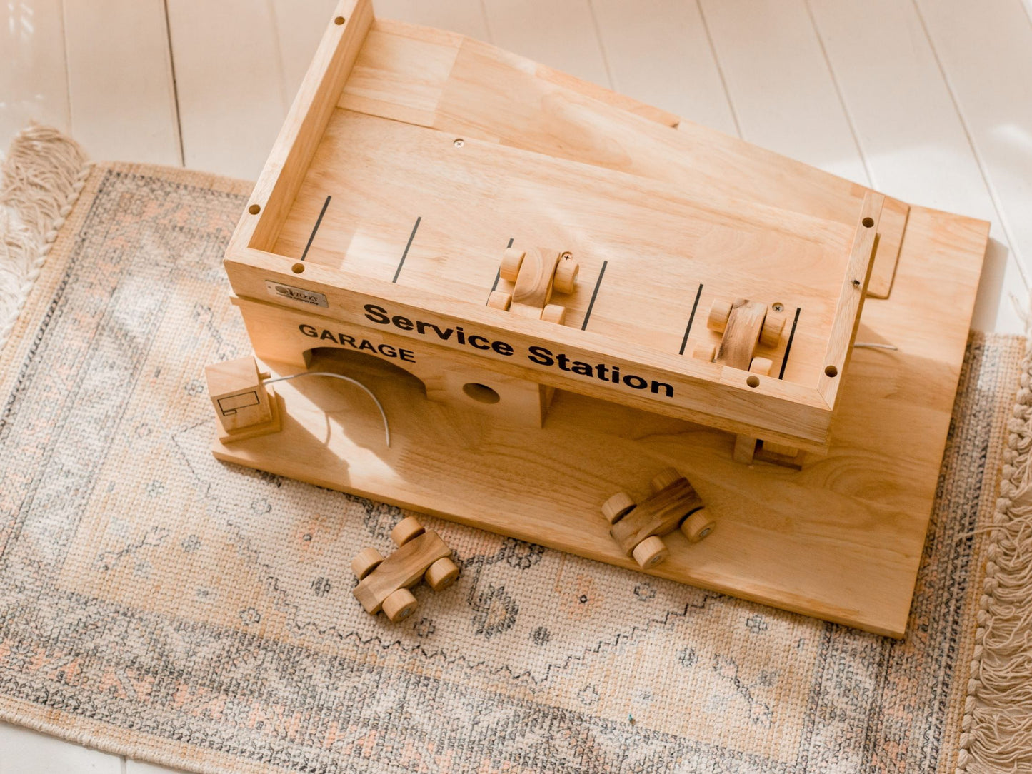 Solid Wooden Service Station