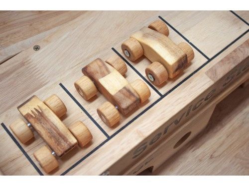 Solid Wooden Service Station