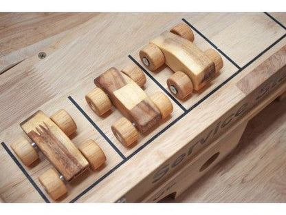 Solid Wooden Service Station