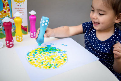 Toddler's Creative Animal Art Set with Foam Markers by Djeco