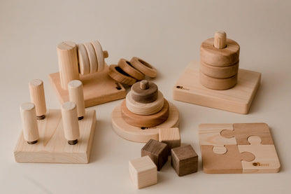 Montessori-Inspired Second Birthday Toy Set