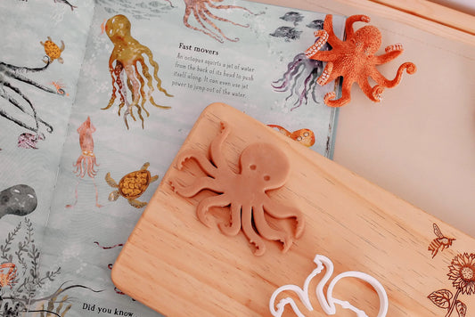 Oceanic Bio-Playdough Cutter - Octopus Edition