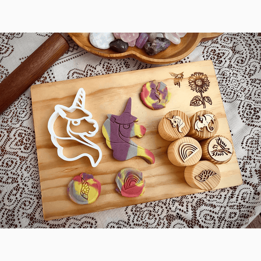 Mystical Unicorn Playdough and Baking Cutter