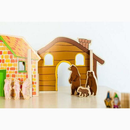 Fairy Tale Fun - Enchanting Wooden Playset for Creative Minds