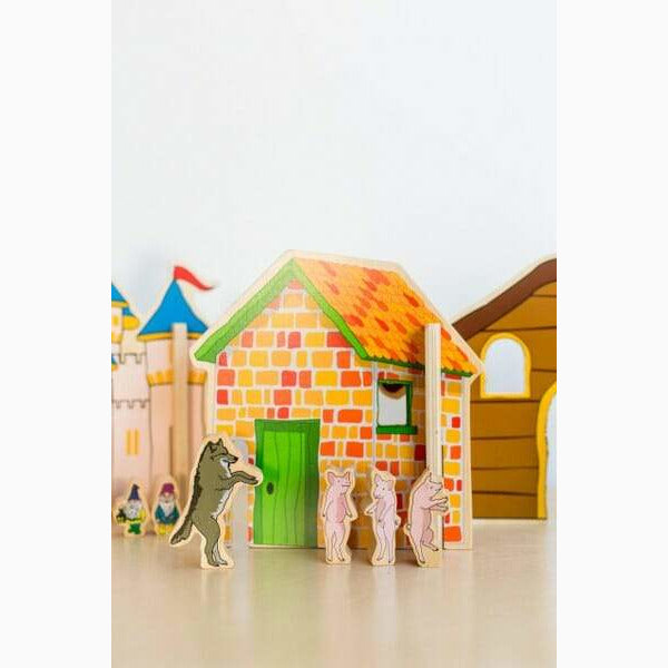 Fairy Tale Fun - Enchanting Wooden Playset for Creative Minds